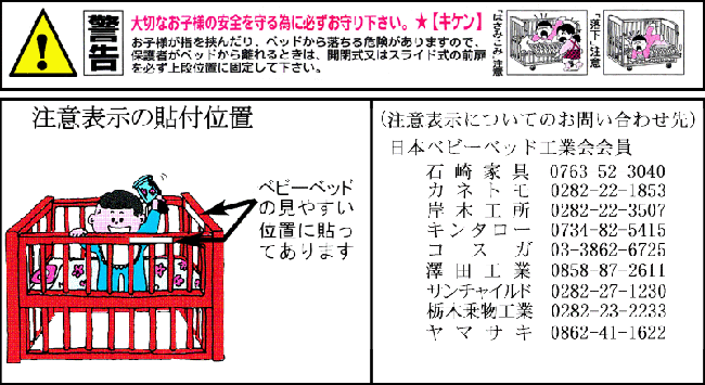 注意表示ラベル