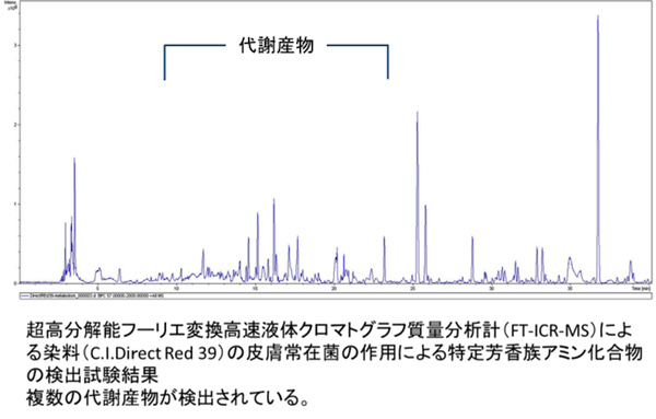 特定芳香族アミン化合物の検出試験結果