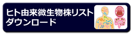 ヒト由来微生物リストダウンロードのアイコン画像です。【Excel:100KB】